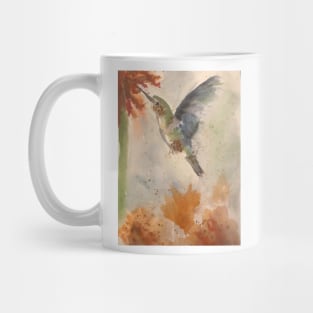 Watercolor hummingbird Mug